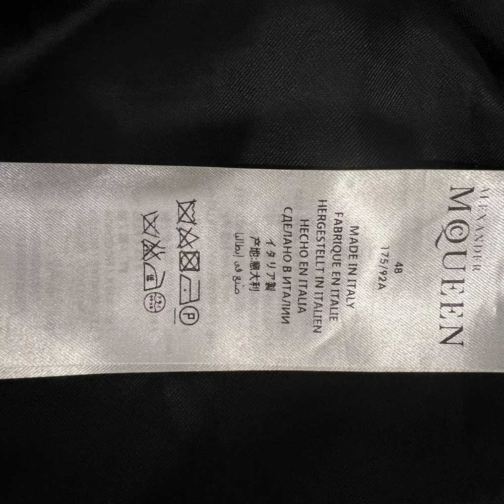 Alexander McQueen skull embroidered bomber jacket - Picture 9 of 10
